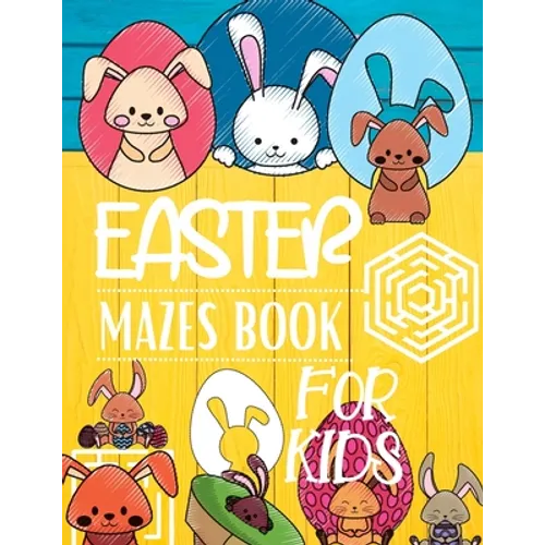 Easter Mazes Book For Kids - Paperback