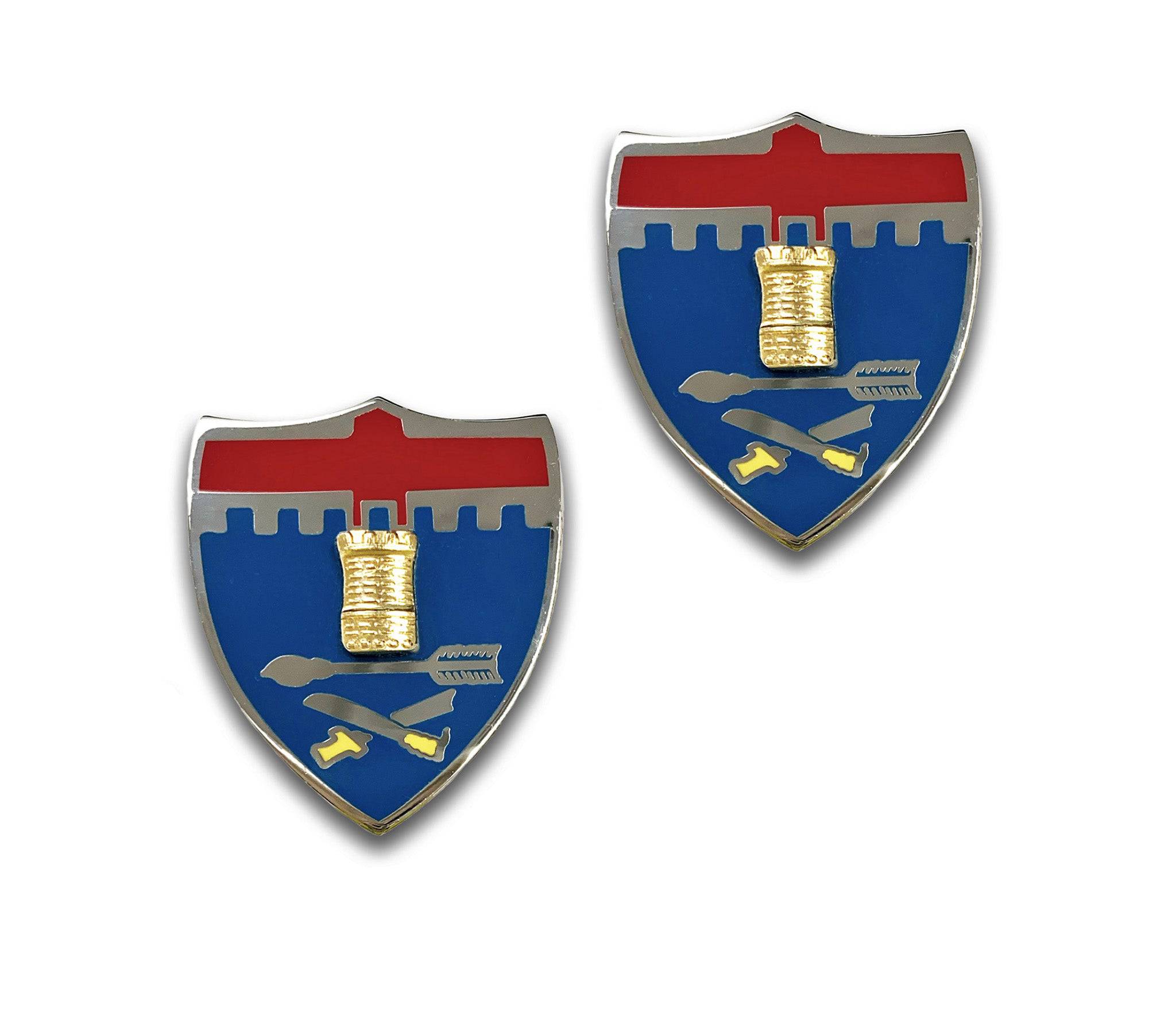 U.S. Army 11th Infantry Regiment Unit Crest (Pair)