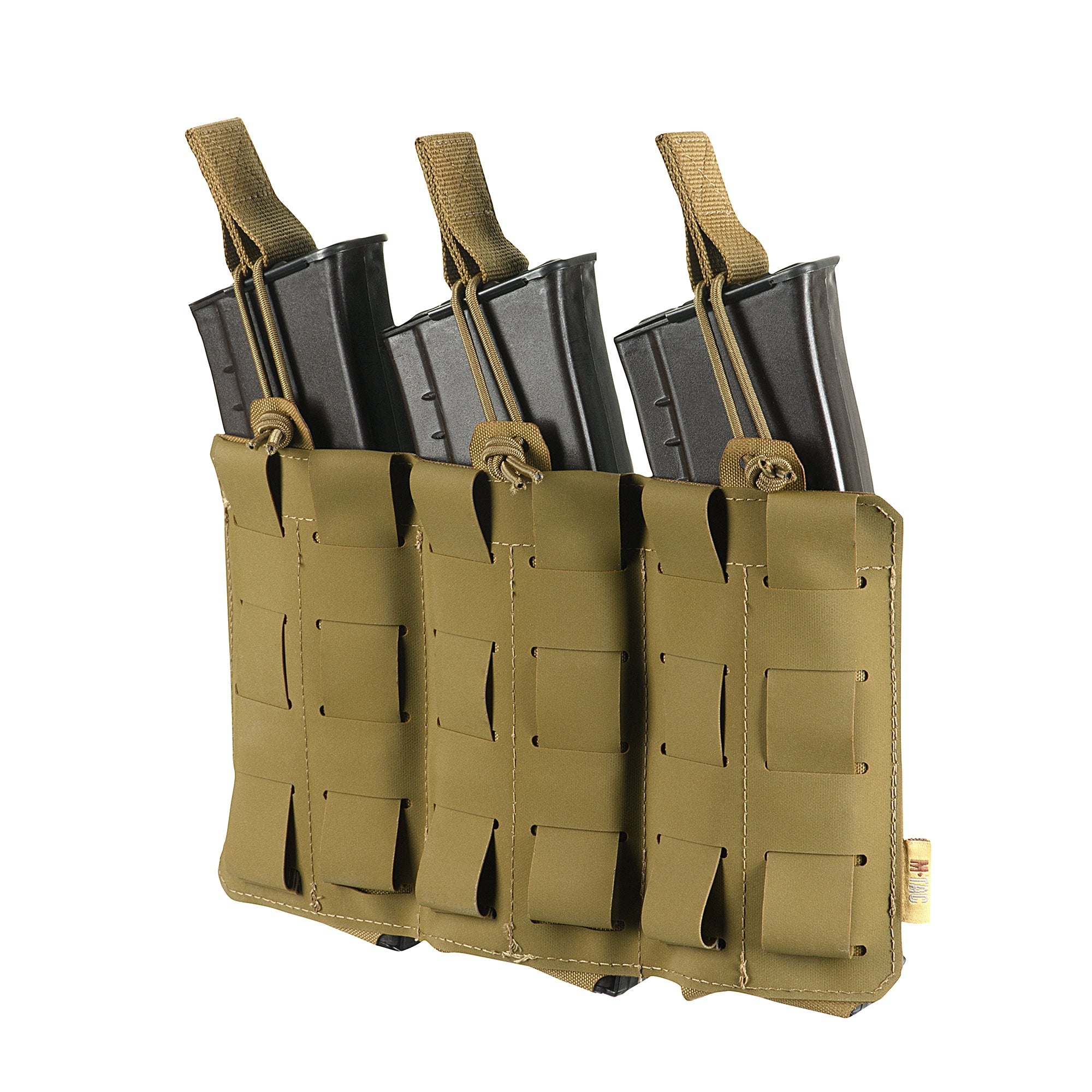 M-Tac Elastic Triple Mag Pouch Elite Laser Cut