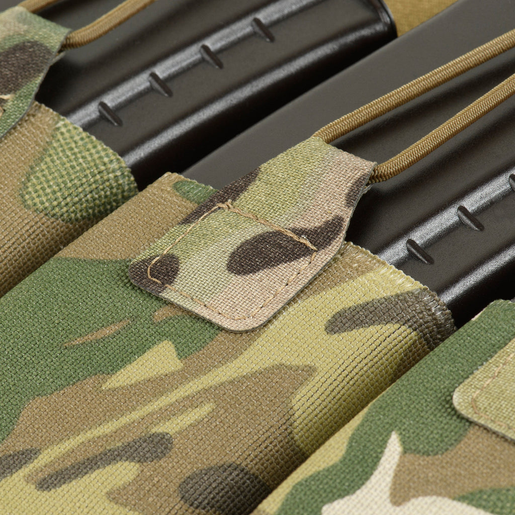 M-Tac Elastic Triple Mag Pouch Elite Laser Cut