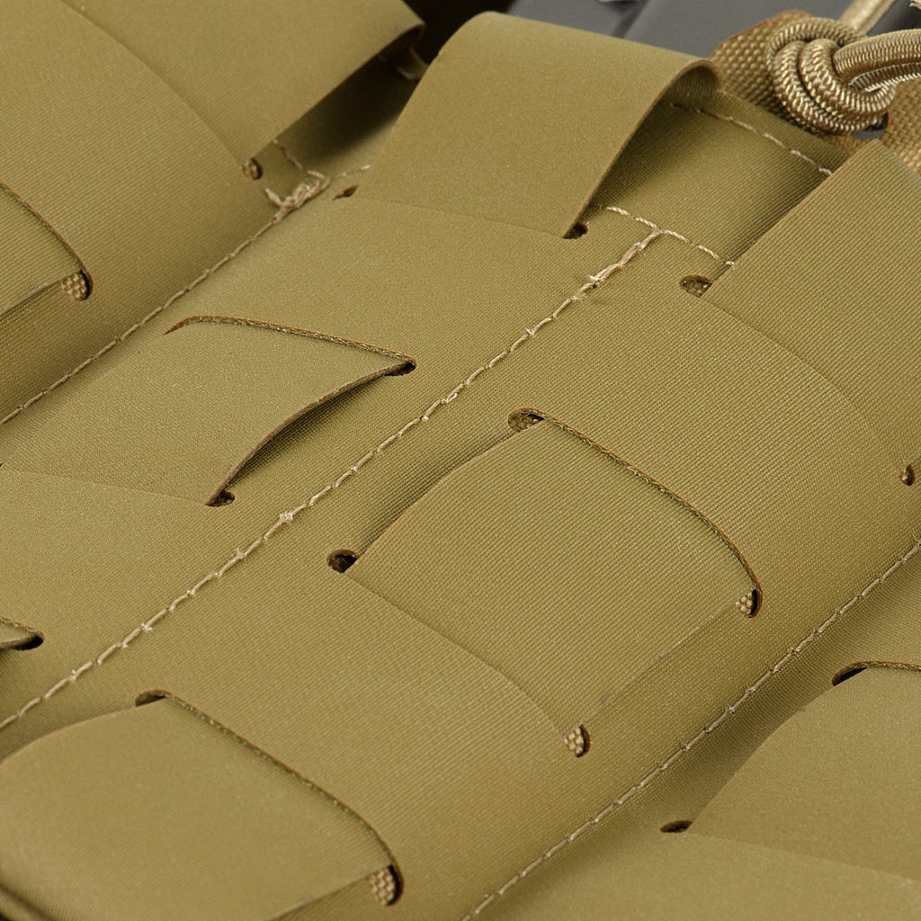 M-Tac Elastic Triple Mag Pouch Elite Laser Cut