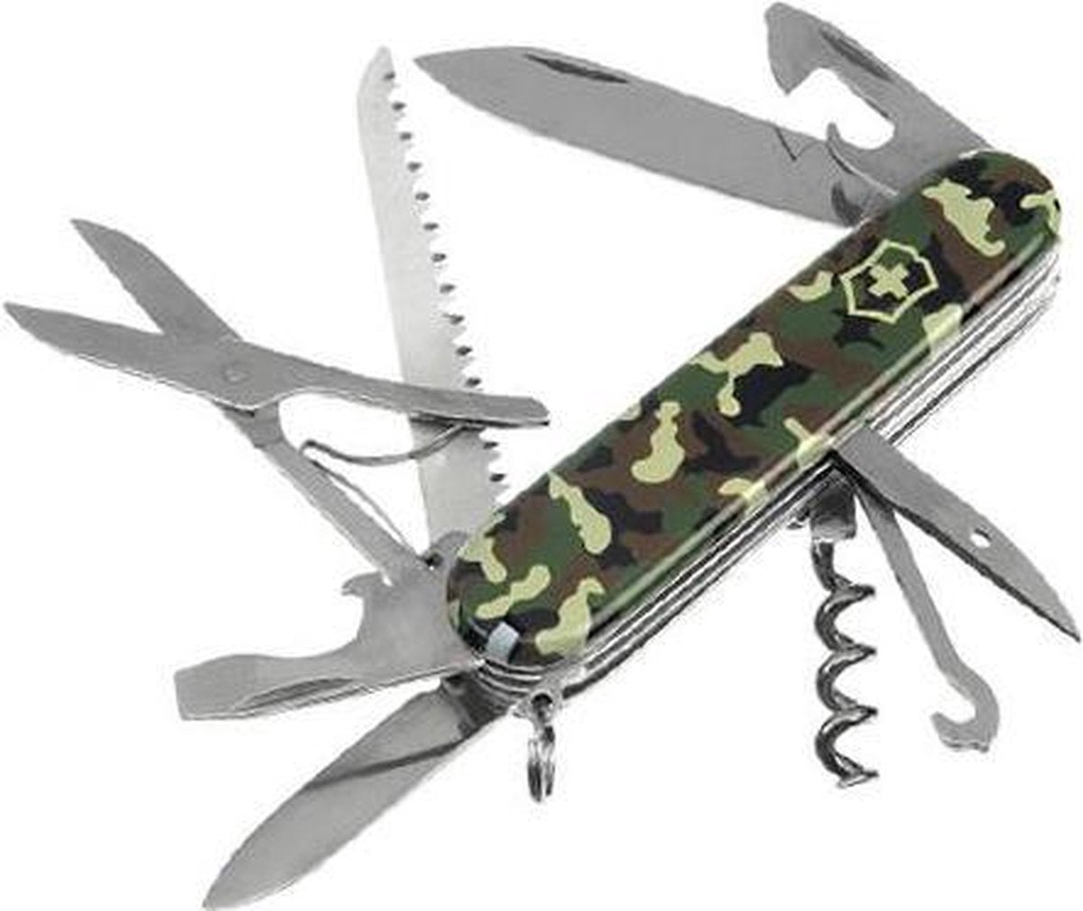 Victorinox huntsman - pocket knife - 15 functions - camouflage