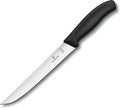 Victorinox Swiss classic carving knife - 18cm - stainless steel fibrox - black