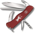 Victorinox hunter red swiss army knife - 12 functions - red