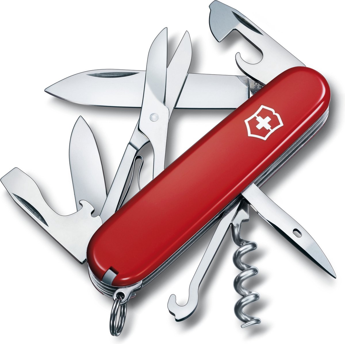 Victorinox Swiss army climber multi-tool 14 functions red