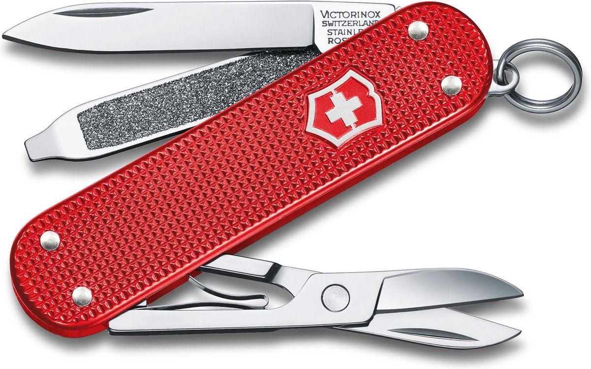 Victorinox classic alox colors pocket knife - sweet berry - 5 functions