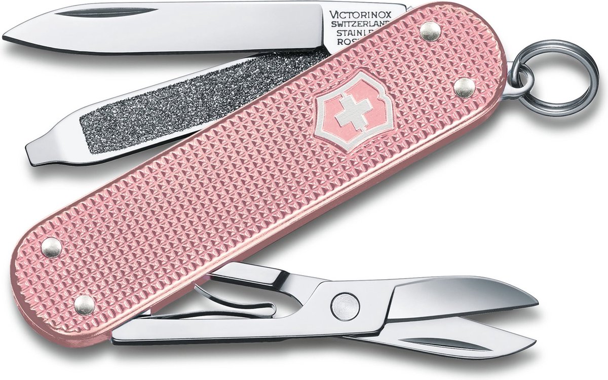 Victorinox classic alox colors pocket knife - cotton candy - 5 functions