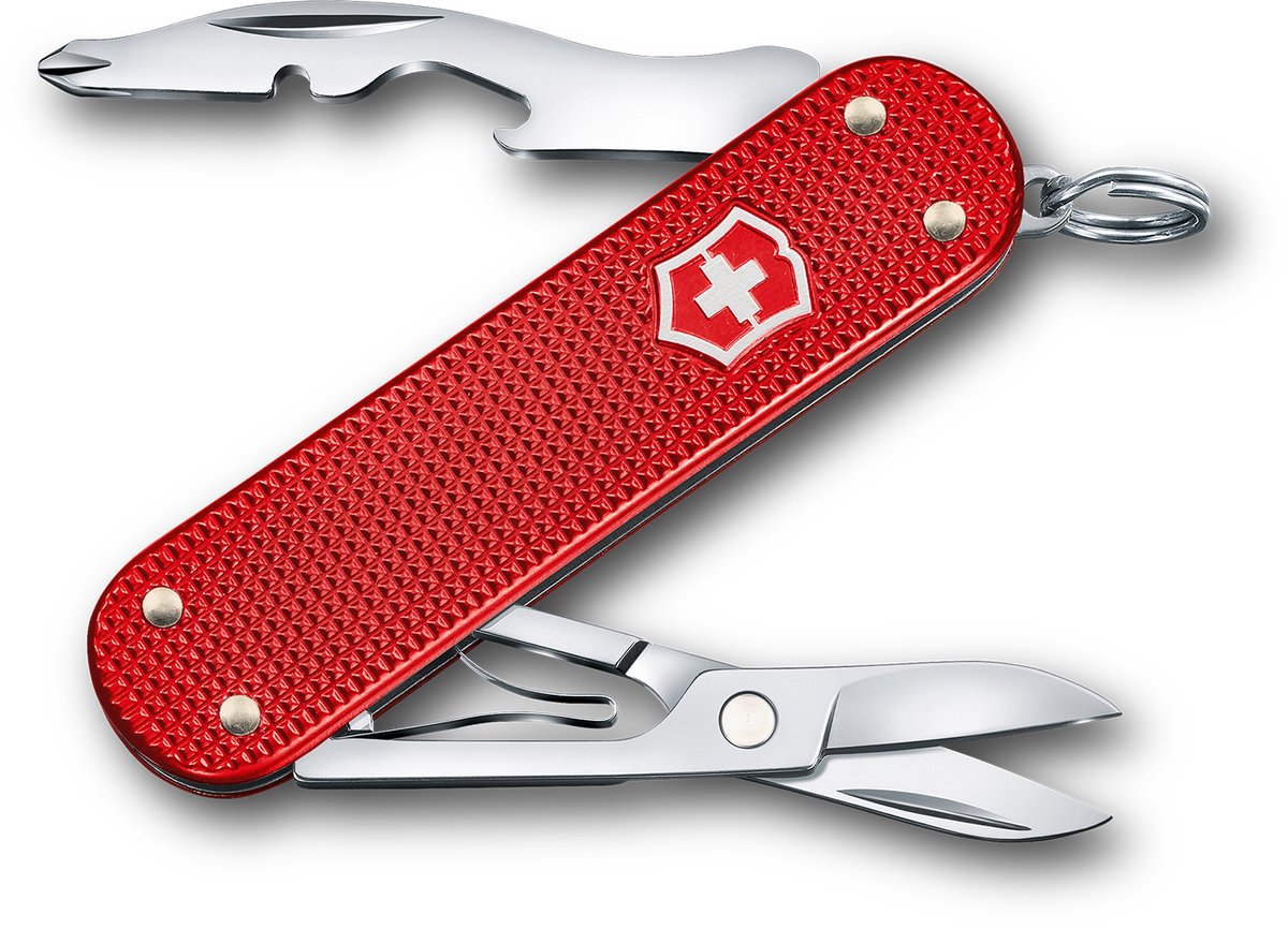 Victorinox companion alox s pocket knife - 58 mm - 5 functions - red