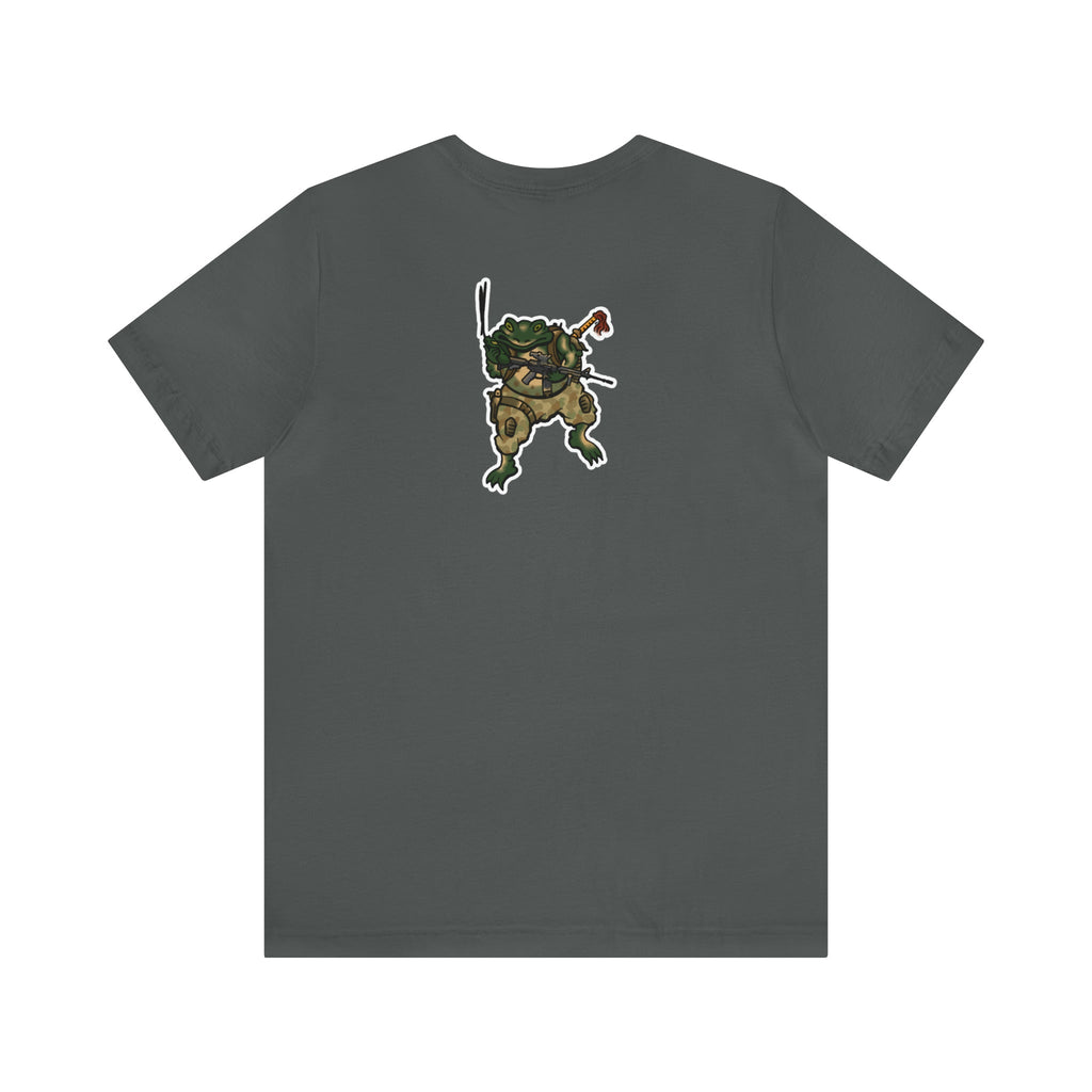 M4 and Radio Frog - Back Print - Short Sleeve Tee