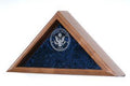 US Air Force Flag Display Case - Oak