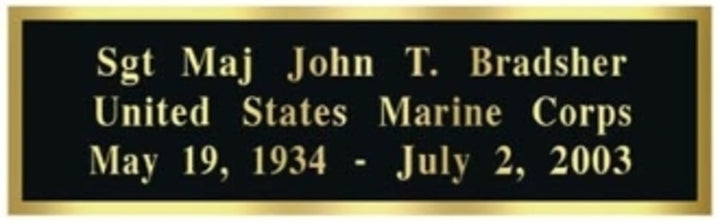 Engraved Plates