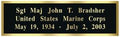 Laser Engraved Name Plates - Metallic Plate