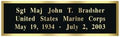 Personalized Name Plate Engraving Plate - Black Plate Golden Engraving Text