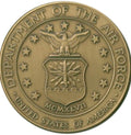 Air Force Service Medallion, Brass Air Force Medallion.