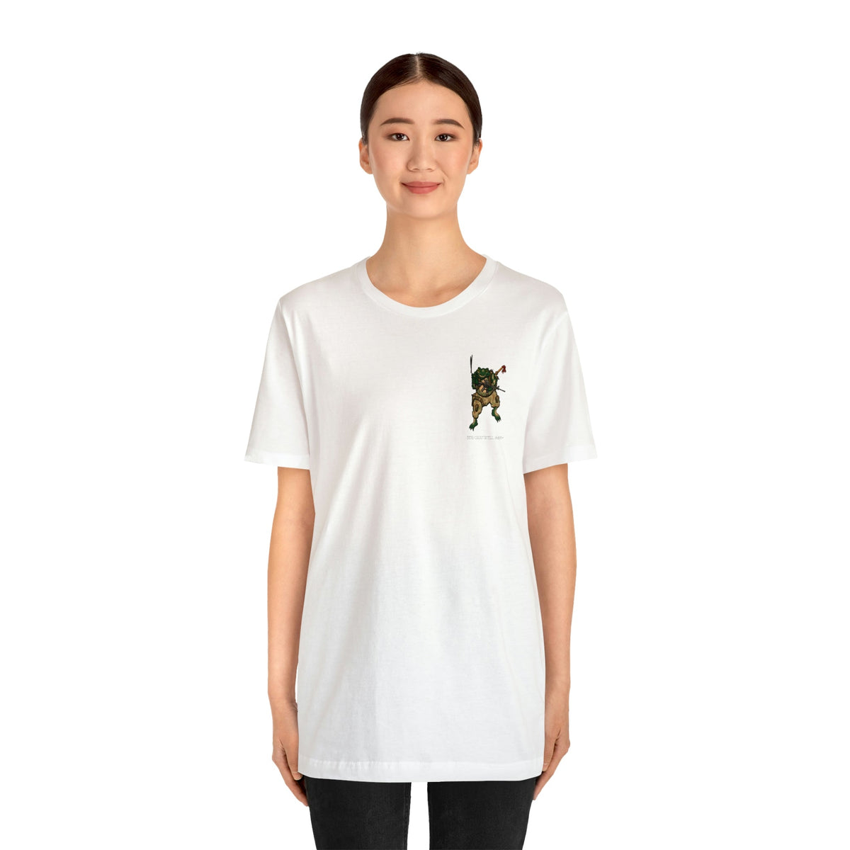 M4 and Radio Frog - Front Print - Short Sleeve Tee