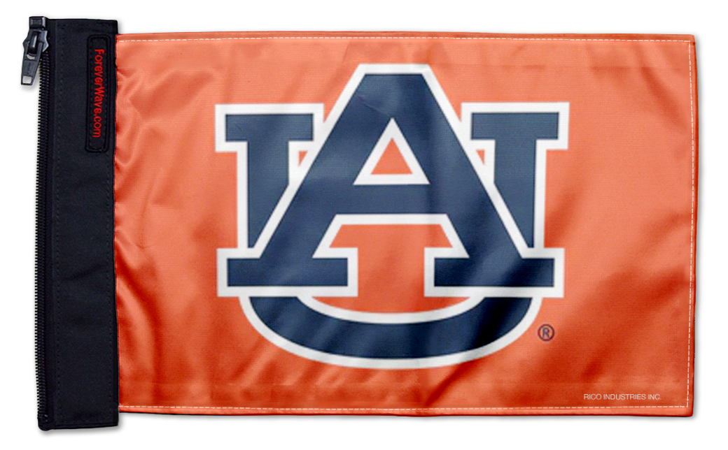 Auburn 11"x17" Forever Wave Flag