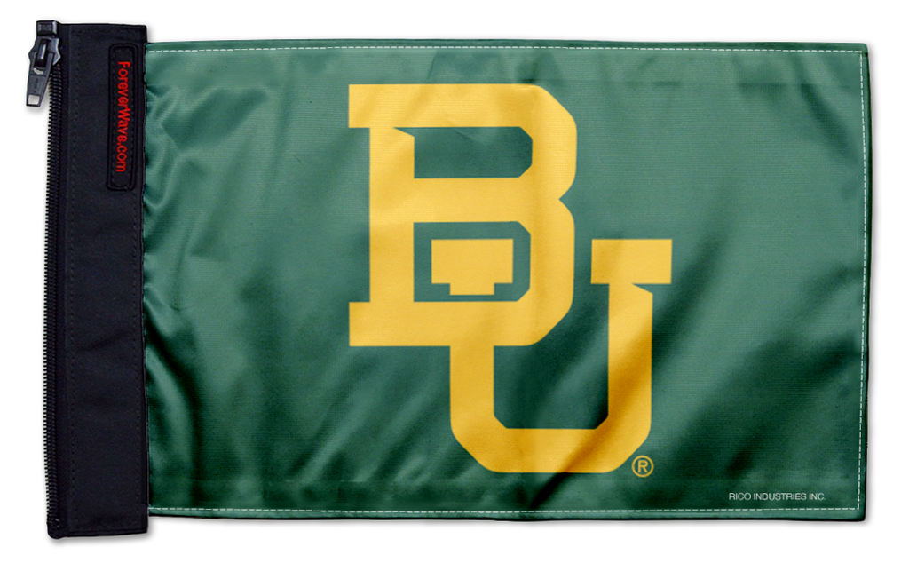 Baylor 11"x17" Forever Wave Flag