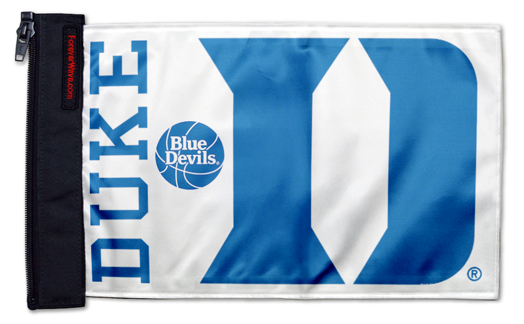 Duke 11"x17" Forever Wave Flag