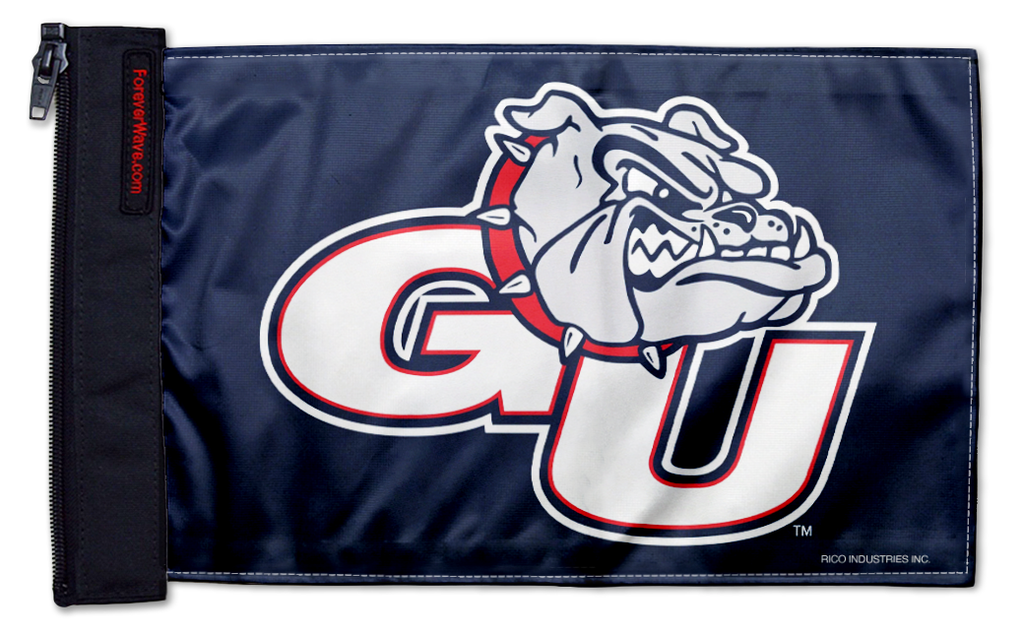 Gonzaga 11"x17" Forever Wave Flag