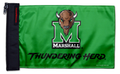 Marshall 11"x17" Forever Wave Flag for Jeep Wrangler JKU 4-Door 2007-2018