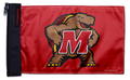 Maryland Terrapins 11"x17" Forever Wave Flag for Jeep Wrangler JL 2-Door 2018-Present