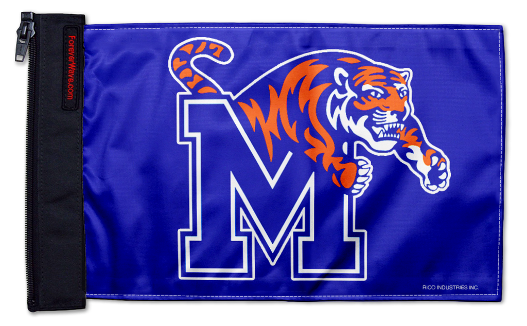 Memphis 11"x17" Forever Wave Flag for Jeep Wrangler JLU 4-Door 2018-Present