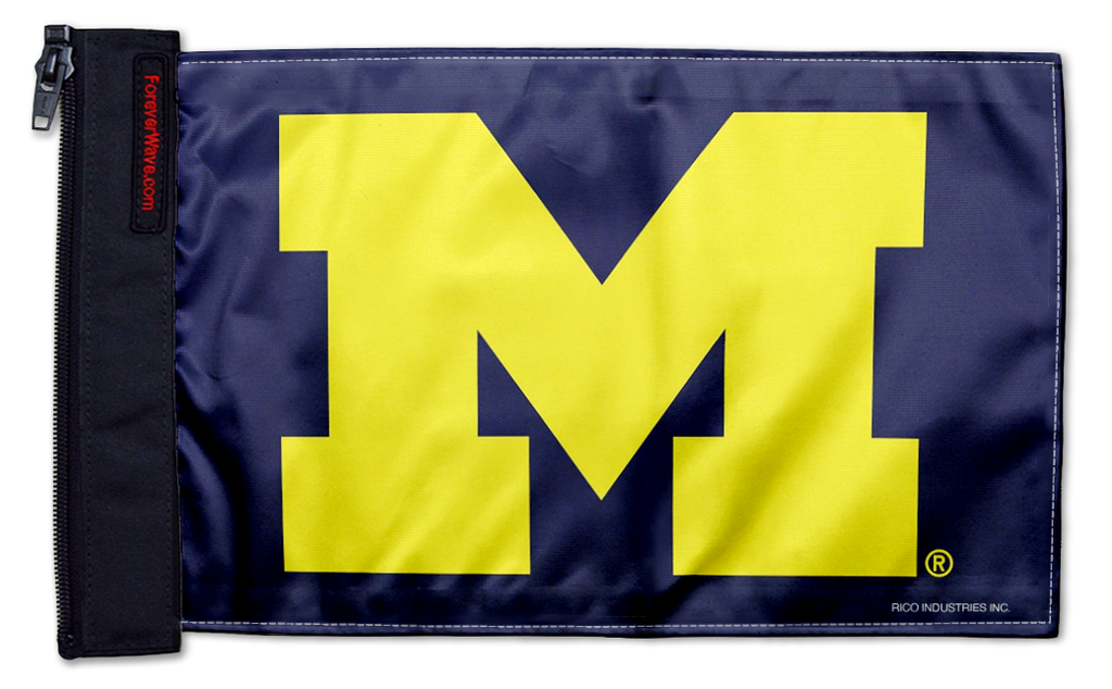 Michigan 11"x17" Forever Wave Flag