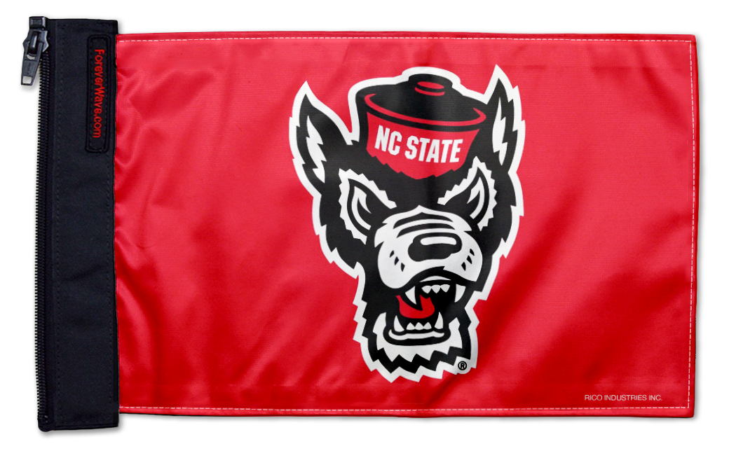 North Carolina State 11"x17" Forever Wave Flag