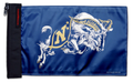 Naval Academy 11"x17" Forever Wave Flag for Boats