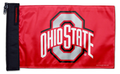 Ohio State Red11"x17" Forever Wave Flag for Boats