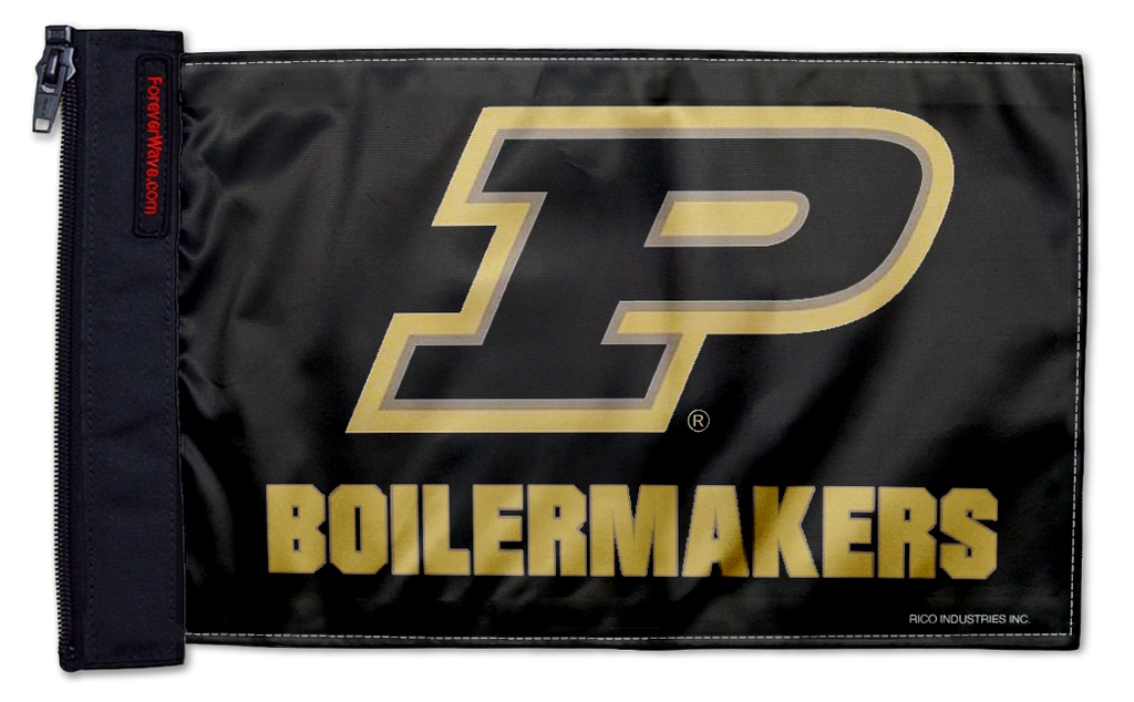 Purdue 11"x17" Forever Wave Flag for Jeep Wrangler JK 2-Door 2007-2018