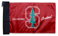 Stanford 11"x17" Forever Wave Flag for Golf Carts