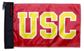 Southern California USC 11"x17" Forever Wave Flag
