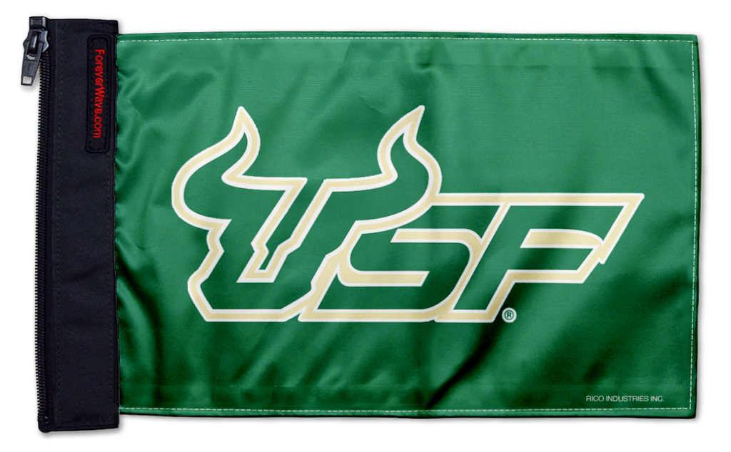 South Florida 11"x17" Forever Wave Flag for Jeep Wrangler YJ 1986-1995