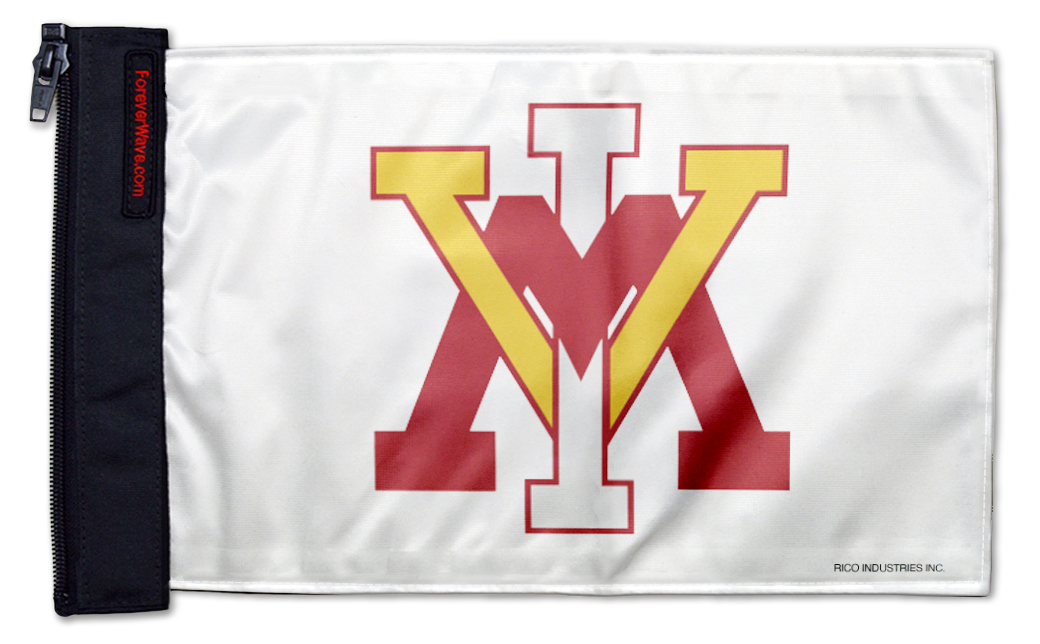 VMI 11"x17" Forever Wave Flag for Jeep Wrangler JLU 4-Door 2018-Present