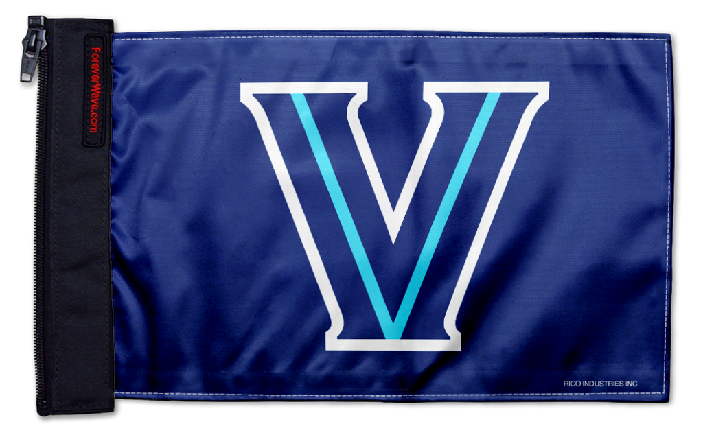 Villanova 11"x17" Forever Wave Flag