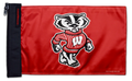 Wisconsin 11"x17" Forever Wave Flag for Jeep Wrangler YJ 1986-1995