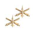 U.S. Army Air Defense Artillery Officer Branch STA-BRITE® Pin-on (pair)