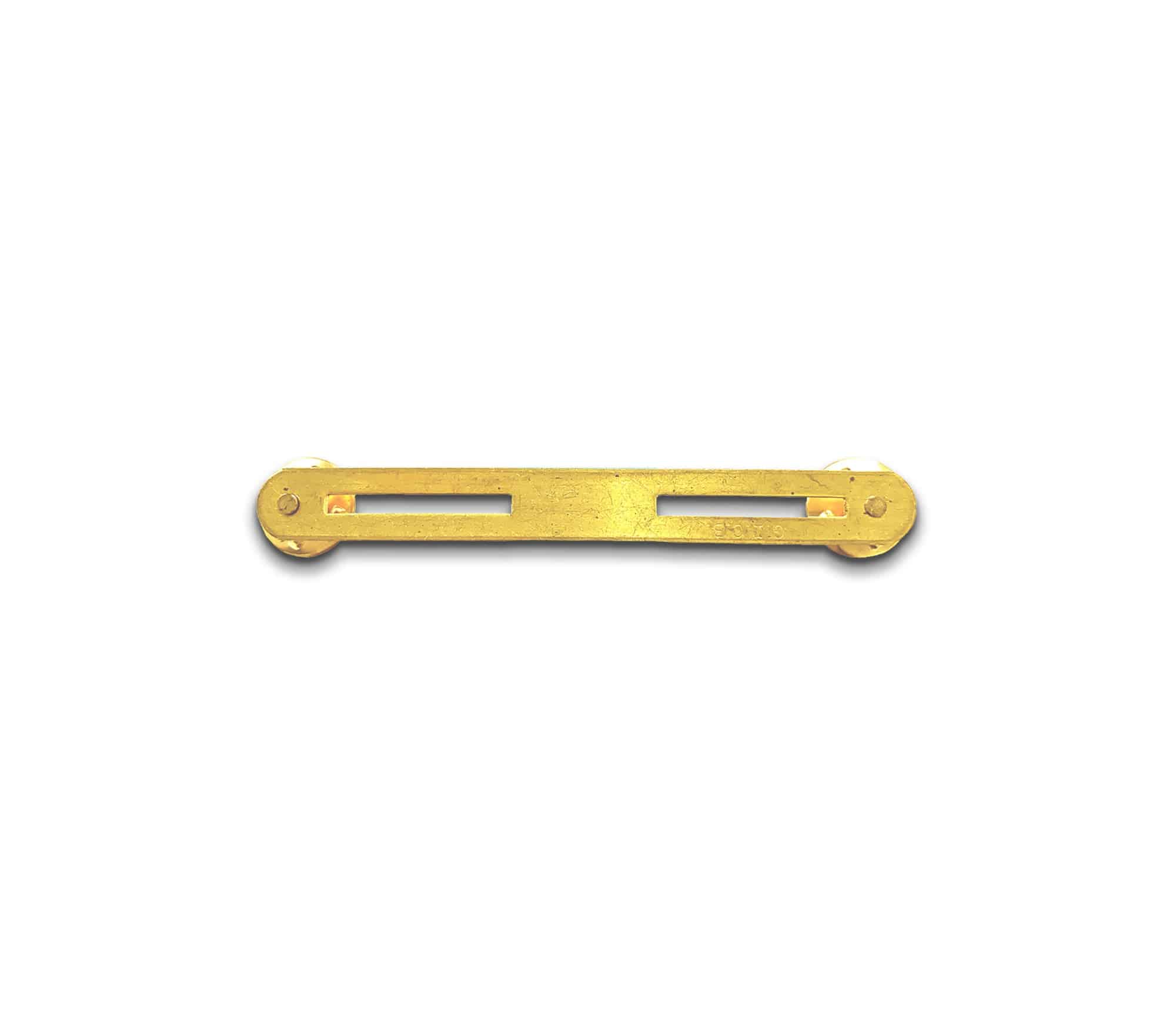 U.S. Army Base Bar Double Ribbon Device