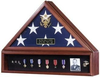 American Flag Case & Medal Display Case - Presidential