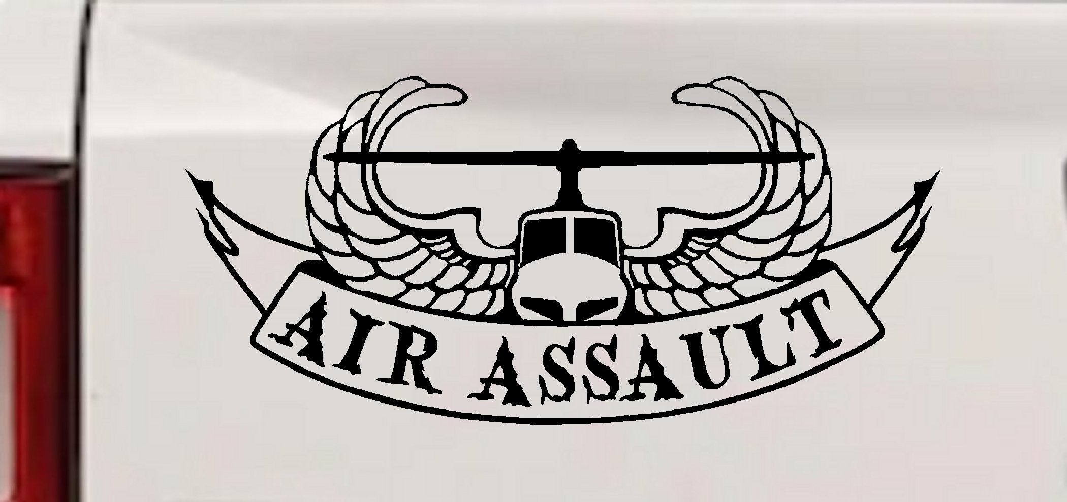 US Army Airborne Air Assault Helicopter Decal Sticker - Military Vehicle Vinyl