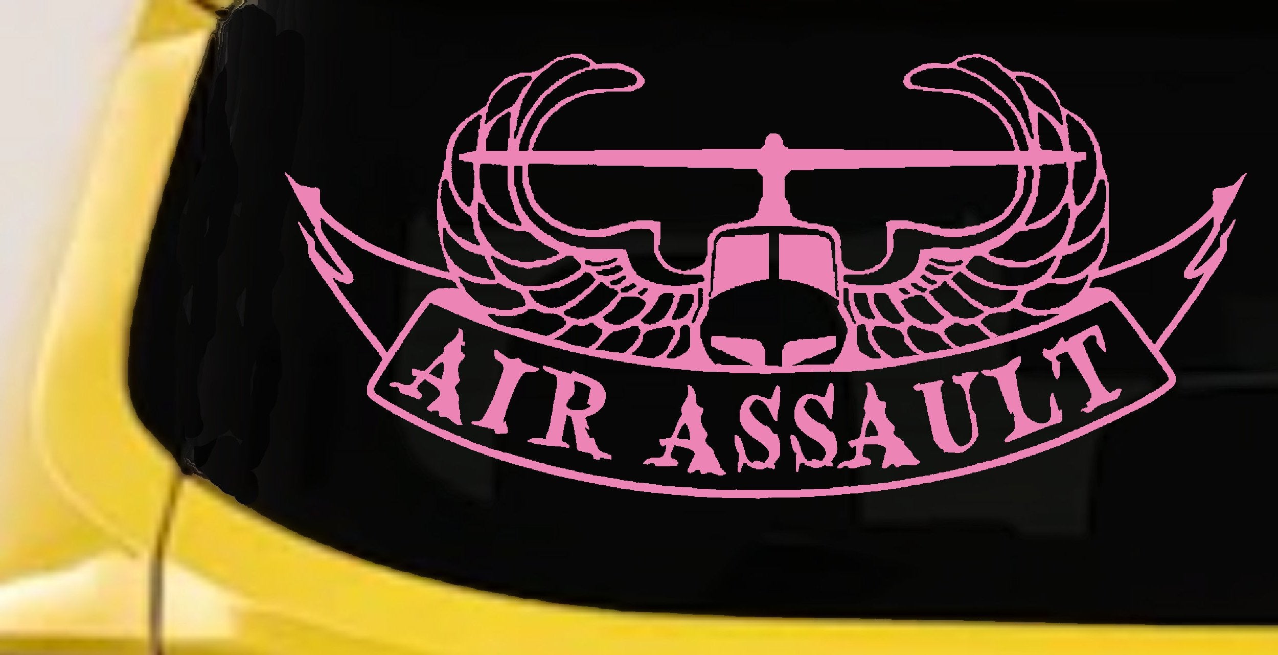 US Army Airborne Air Assault Helicopter Decal Sticker - Military Vehicle Vinyl