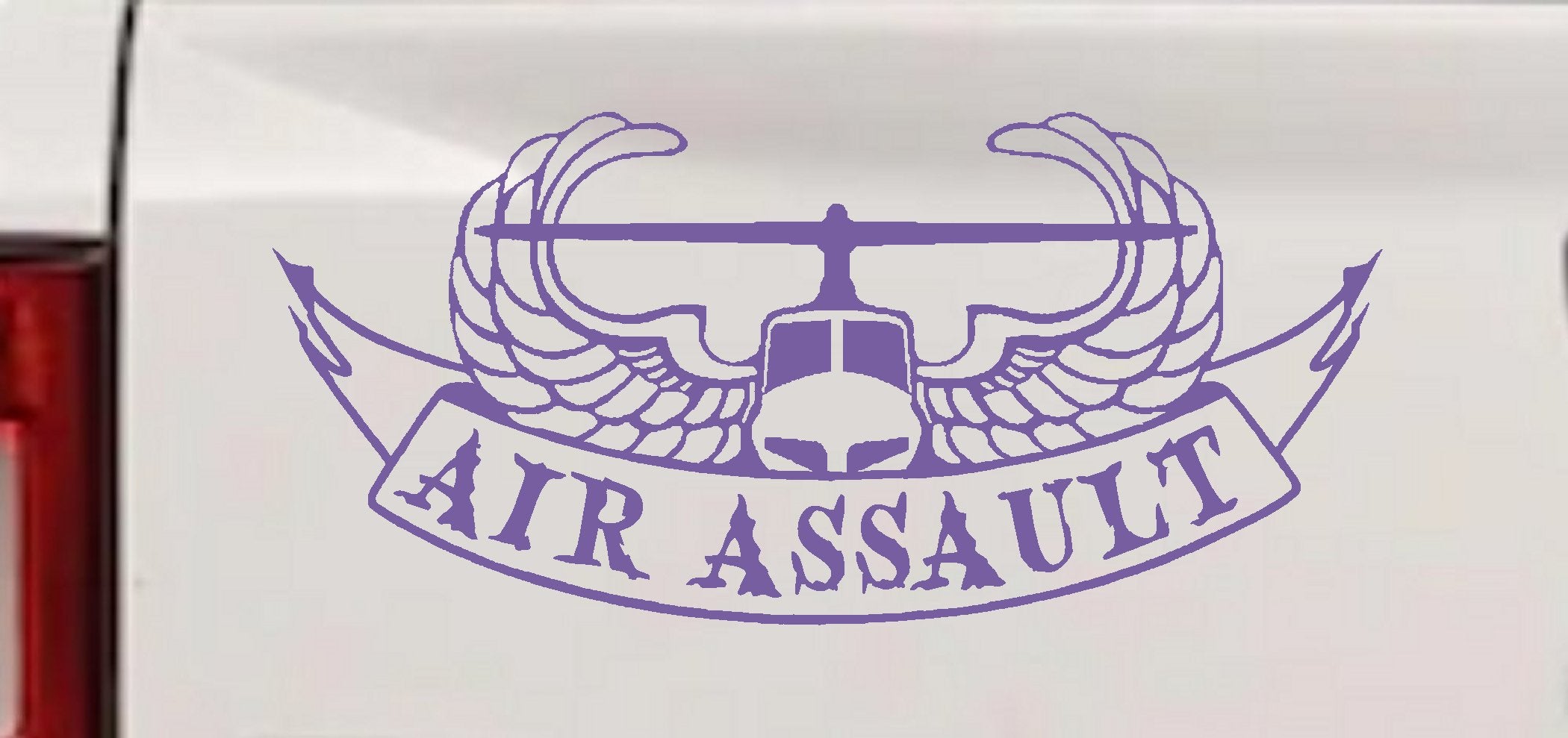 US Army Airborne Air Assault Helicopter Decal Sticker - Military Vehicle Vinyl