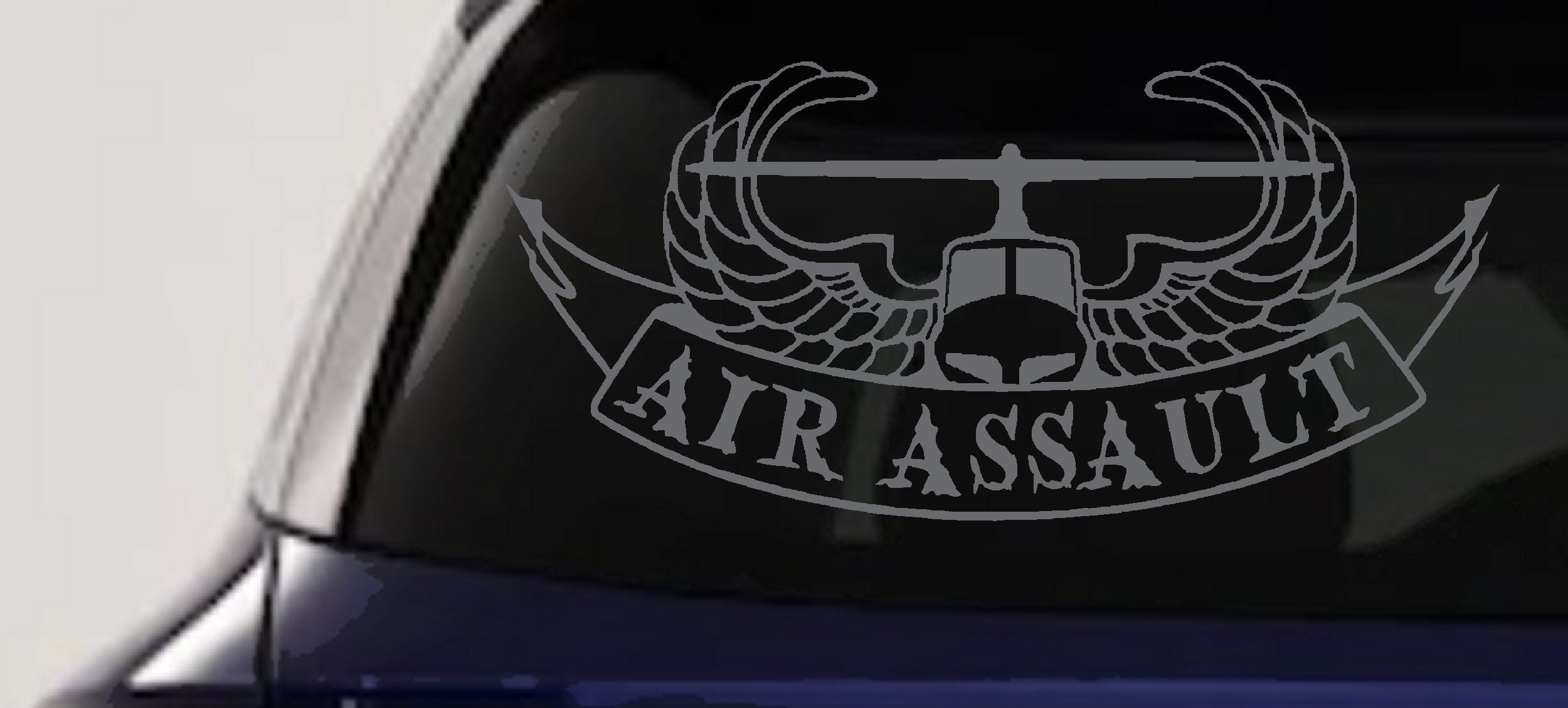 US Army Airborne Air Assault Helicopter Decal Sticker - Military Vehicle Vinyl