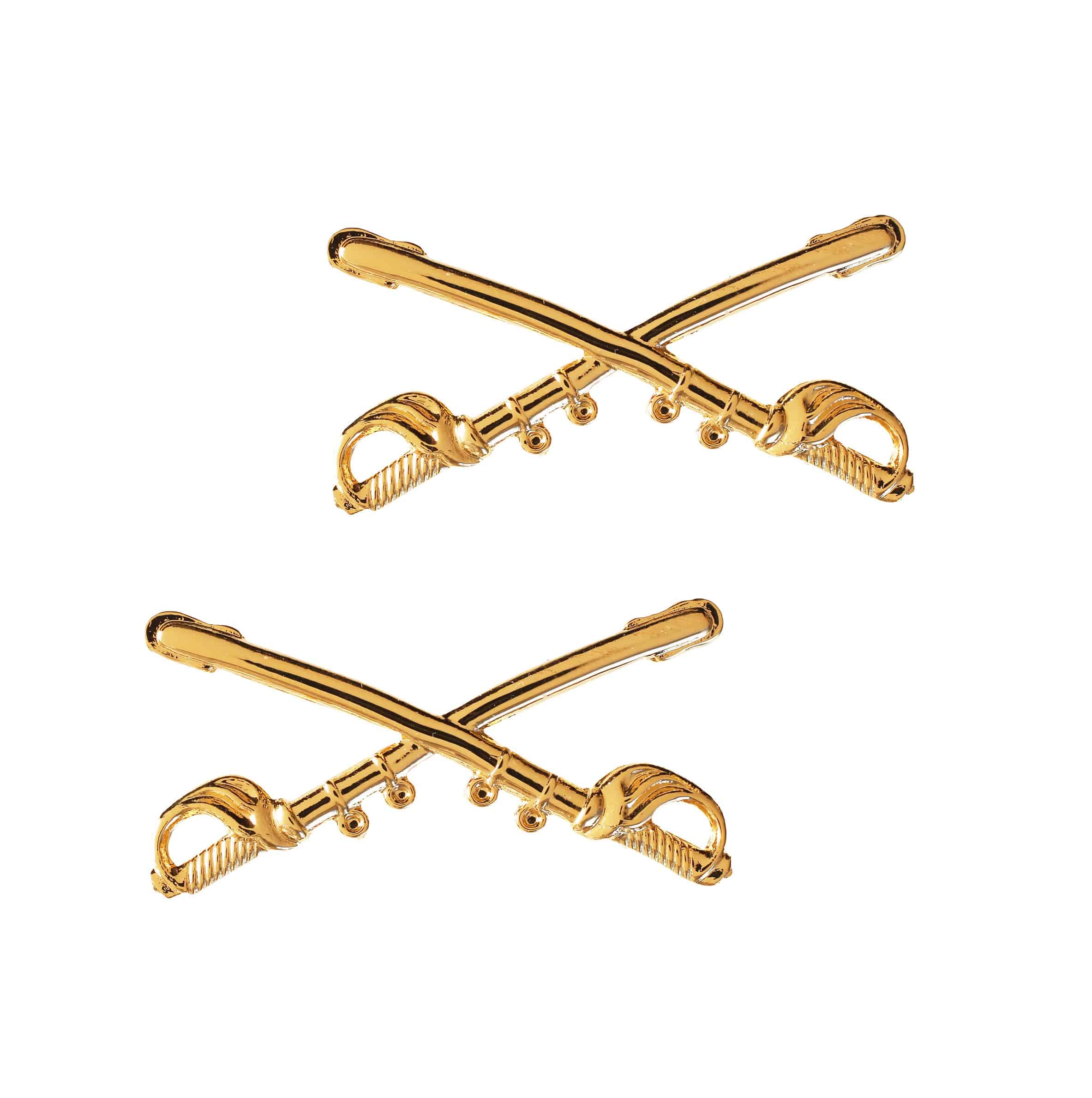 U.S. Army Cavalry Officer Branch STA-BRITE® Pin-on (pair)