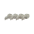 U.S. Army Oak Leaf Cluster 5/16 Quad Silver Ribbon Device