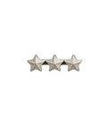 U.S. Army Star 3/16 Triple Silver Ribbon Device