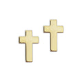 U.S. Army Chaplain Christian Gold Sta-Brite® Pin-on (pair)