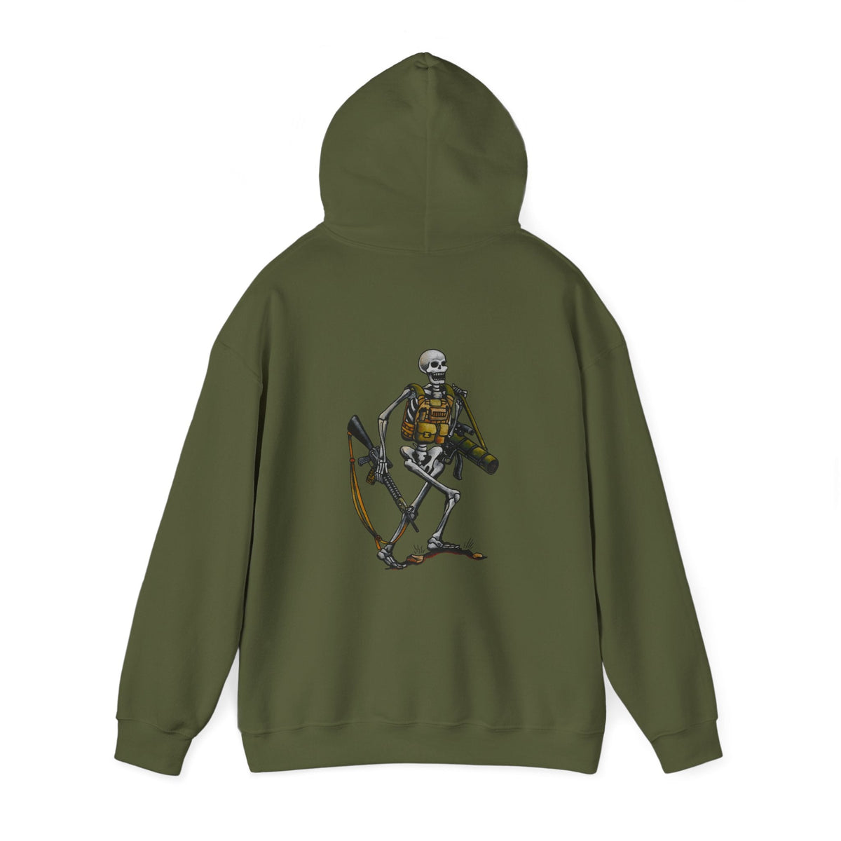 Assault Man Skeleton 0351 - Hoodie