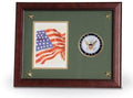 Navy Medallion Frame, Navy Photo and Medallion Frame